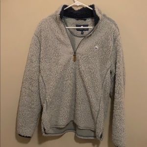 Grey Sherpa Pullover